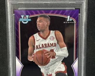 2022 Bowman U. Brandon Miller Purple Refractor