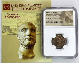 AD 283-285 Roman Aurelianianus Age of Chaos NGC