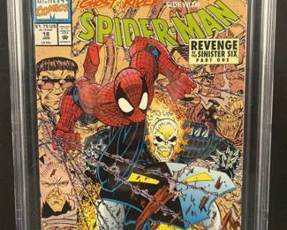 1992 Marvel Spider-Man #18 CBCS 9.6