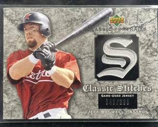 2003 Upper Deck Classic Stitches Jeff Bagwell