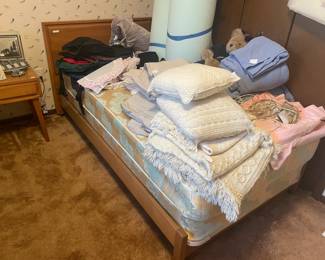 . . . and Conant Ball mid-century modern twin bed