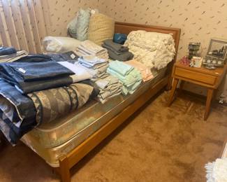 . . . and its twin twin bed!