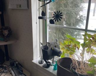 . . . yard art -- live plants