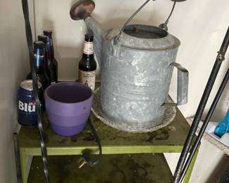 . . . vintage watering can