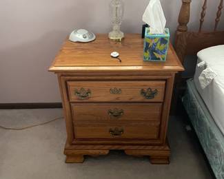 . . . oak night stand