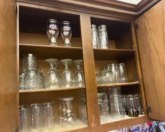 . . . more glass ware