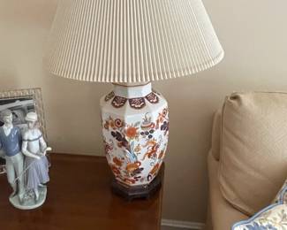 . . . Asian-themed lamp