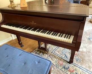. . . front view of this beautiful Steinway