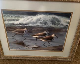 Limited ed print with three artist signatures