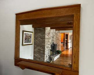 oak mirror, Many other mirrors aval. 