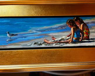 Michele Kortbawi Wilk original oil painting 