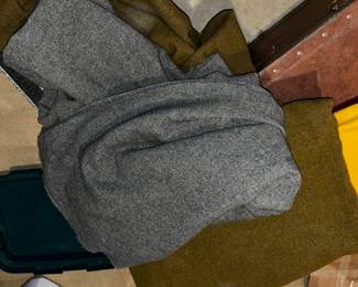Vintage naval and air force blankets
