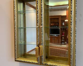 	#53	Display cabinet 19x23x3	 $60.00 				