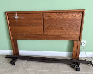 	#89	Wooden queen headboard.	 $25.00 				