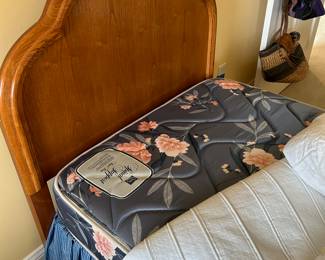 	#80	Twin bed with vintage headboard Serta mattress and bedding	 $40.00 				
	#81	Twin bed with vintage headboard, Serta mattress and bedding	 $40.00 				