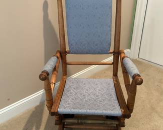 	#75	Vintage rocking chair 	 $50.00 				