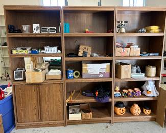 	#96	Shelving with cabinet 30x15x72	 $40.00 				
	#97	Shelving 30x15x72	 $40.00 				
	#98	Shelving 30x15x72	 $40.00 				