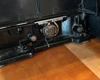 *	#60	Singer 221-1 with accessories	 $450.00 				