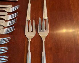 *	#103	Kirk Steiff Sterling service for 16 + serving 102 pcs	 $2,000.00 				