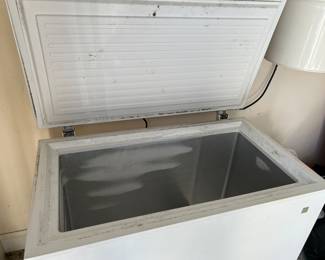 	#99	GE freezer chest works 37x20x32	 $60.00 				