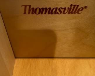	#35	Thomasville dresser with mirror 12 drawers 75x22x40	 $300.00 				