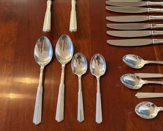 *	#103	Kirk Steiff Sterling service for 16 + serving 102 pcs	 $2,000.00 				