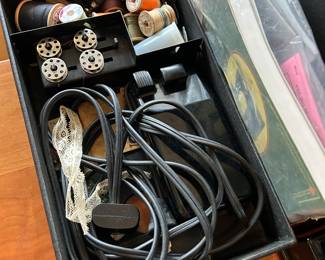 *	#60	Singer 221-1 with accessories	 $450.00 				