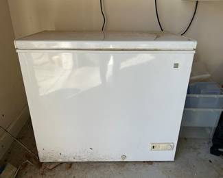 	#99	GE freezer chest works 37x20x32	 $60.00 				