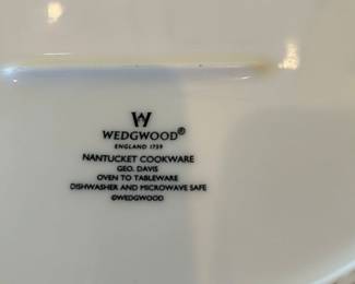 	#26	Wedgewood Nantucket Service for 10 + serving pieces 	 $500.00 				
