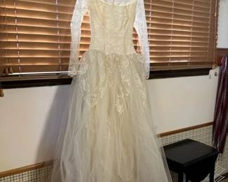 50s Wedding Dress