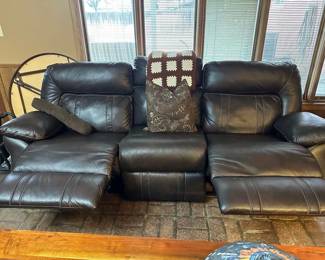 Leather Sofa Recliner