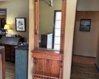 Antique Hall Cabinet