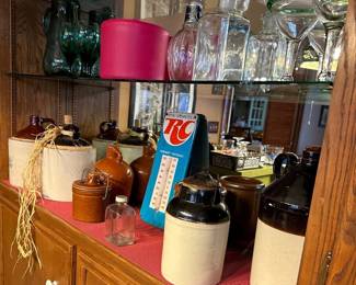 Antique Jar, Jugs More