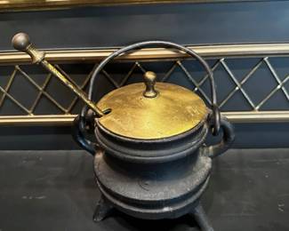 Wood Burning Oil Container