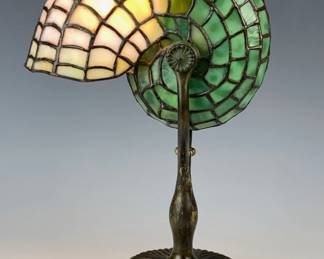 Tiffany Studios Nautilus lamp
