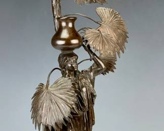 Orientalist lamp signed Schneider