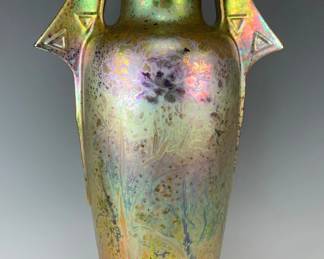 Huge Clement Massier vase