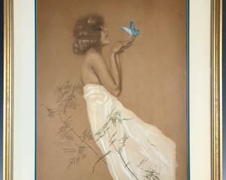 Raphael Kirchner watercolor