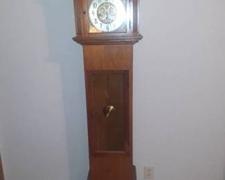 Herschede 8-day Grandmothers clock, located in basement