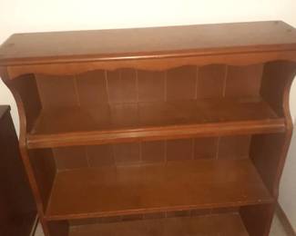 Bookcase or top of dresser. 34 x 34 x 10