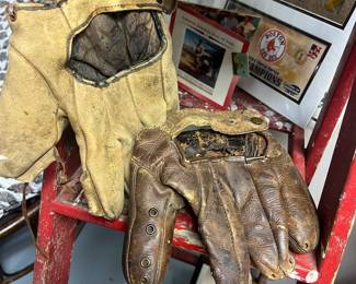 Antique Baseball Gloves