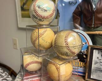 Autographed Baseballs