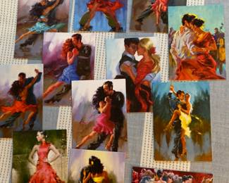 New fine art Greeting cards sold individually or in sets 5x7"