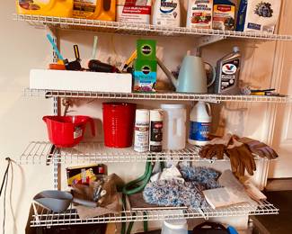 Misc garage and garden items