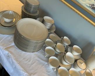 Large set of Bavarian china