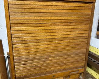 Antique Stanley tool cabinet