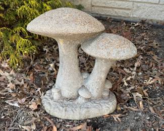 Mushroom garden decor