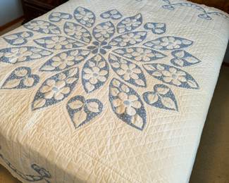 Beautiful hand made quilt