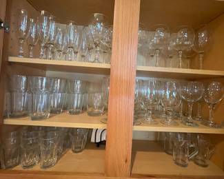 stemware & water glasses