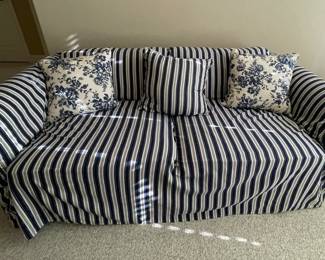 sofa with slip cover